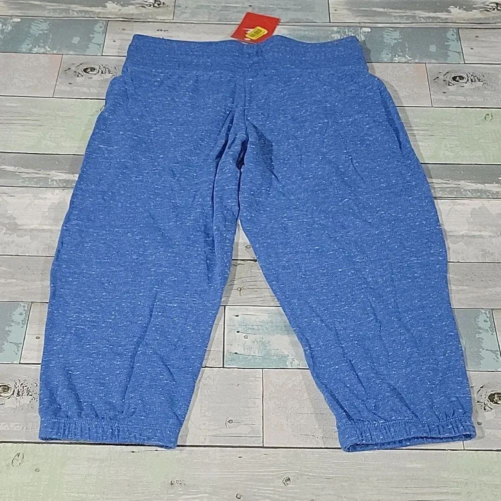 Girls Blue Nike Capris sz Large NWT